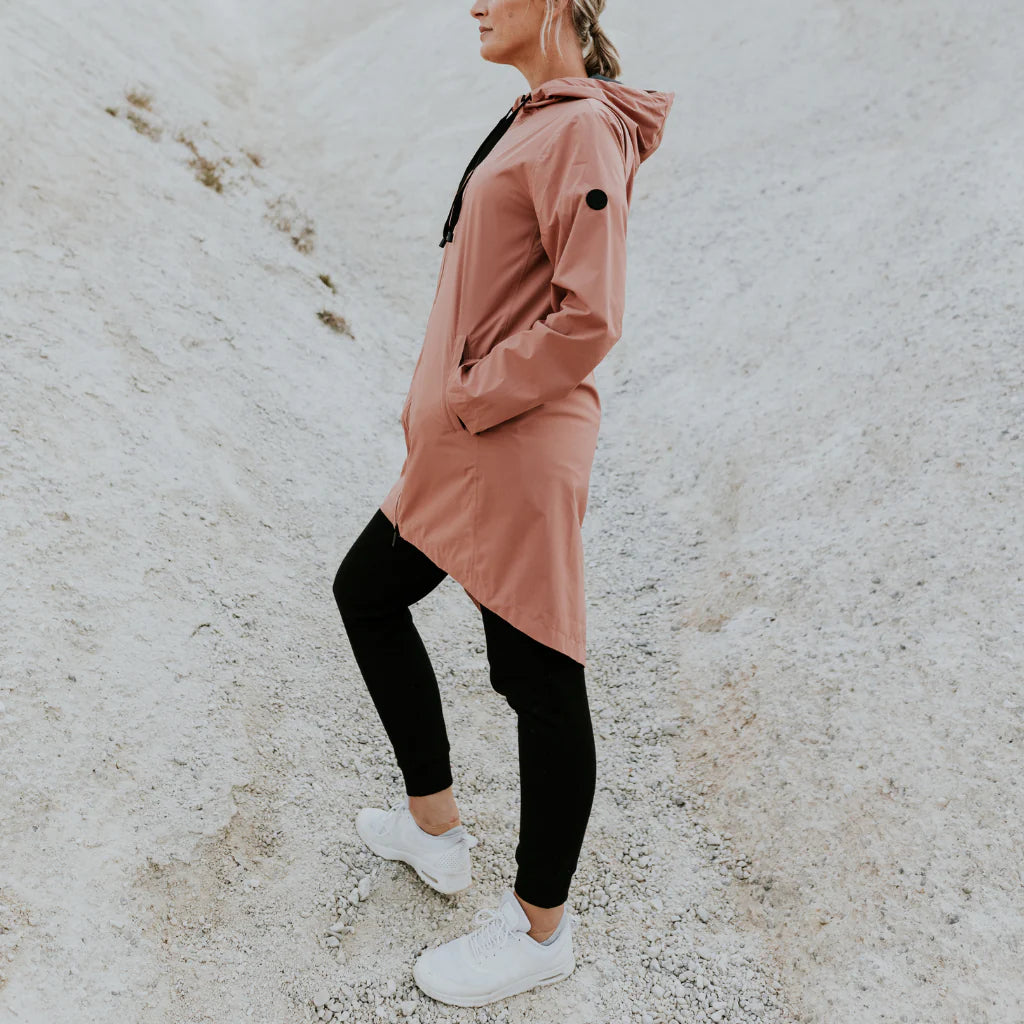 Moke top rain jacket