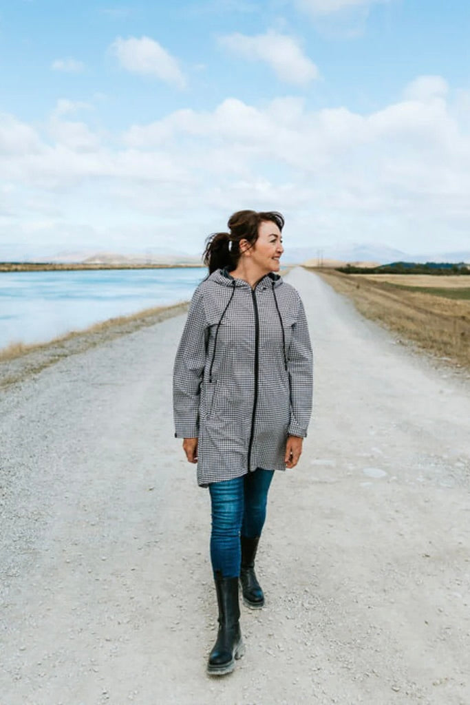 Flattering raincoat clearance