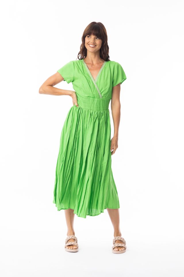 slim fit dress slacks Joseph Ribkoff Wrap Dress – Modiste main image 1